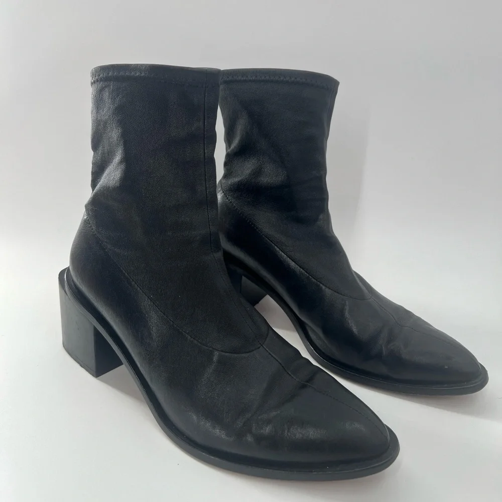 Robert Clergerie lambskin leather